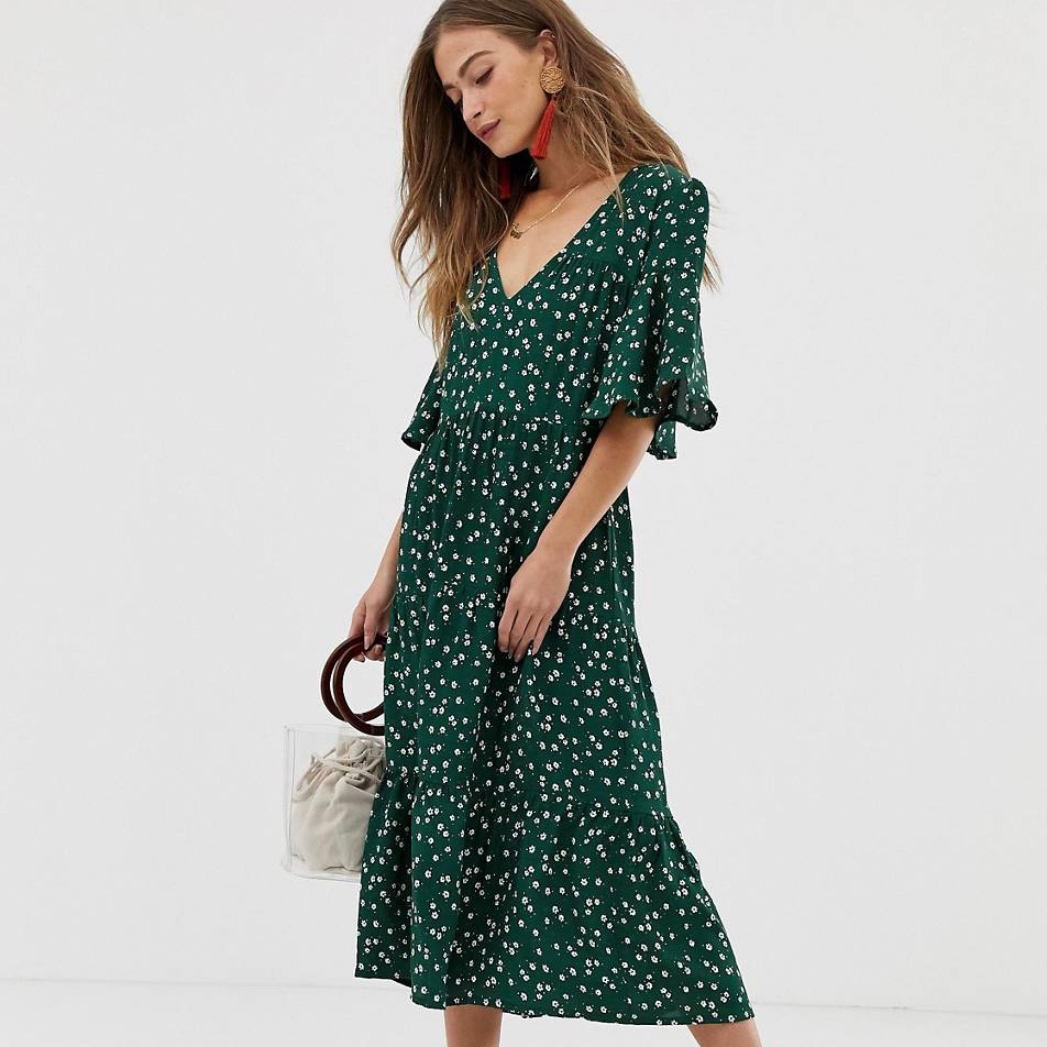 Faithfull The Brand Melia Midi Floral Dress
